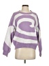 Love + Harmony Stripes Purple Pullover Sweater Size S - photo 1
