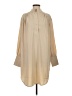 H&M 100% Polyester Tan Casual Dress Size XS - photo 1