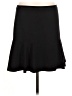 T Tahari Solid Black Casual Skirt Size 8 - photo 1