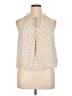 Max Studio 100% Polyester Ivory Sleeveless Blouse Size XL - photo 1