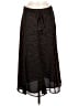 Kasper 100% Polyester Animal Print Brown Casual Skirt Size 8 (petite) - photo 1