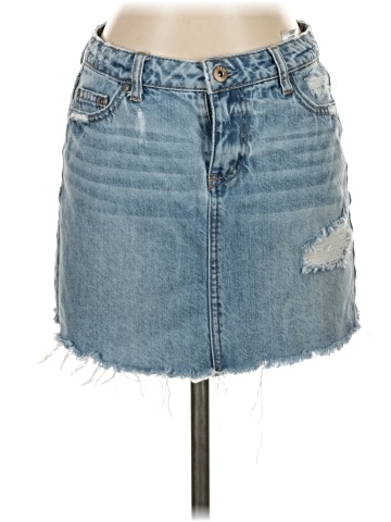 True Craft Denim Skirt (view 1)