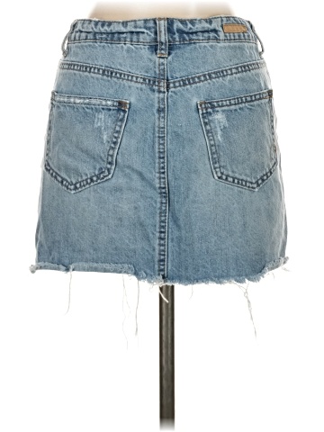 True Craft Denim Skirt (view 2)