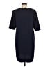 Theory Solid Blue Casual Dress Size 10 - photo 2