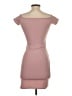 Missguided Solid Pink Cocktail Dress Size 2 - photo 2