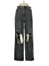 PacSun 100% Cotton Graphic Gray Black Jeans Size 27 waist - photo 1