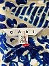 CAbi 100% Polyester Paisley Blue Casual Dress Size XS - photo 7