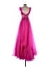 Alyce 100% Polyester Pink Cocktail Dress Size 2 - photo 2