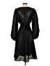 Kensie 100% Polyester Chevron-herringbone Black Cocktail Dress Size 4 - photo 2