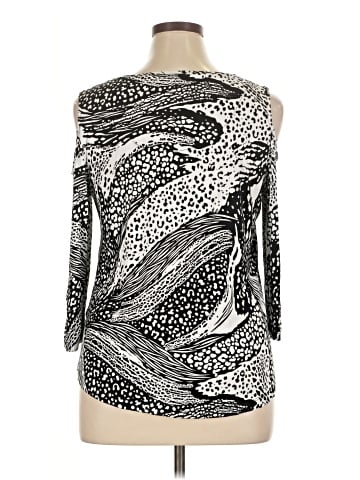 JM Collection 3/4 Sleeve T-Shirt (view 2)