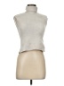 Lilla P Silver Ivory Sweater Vest Size M - photo 1