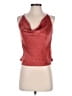 Shein Red Sleeveless Blouse Size S - photo 1