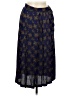 Melrose Paisley Blue Casual Skirt Size 8 (petite) - photo 1