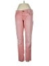 Express Jeans Color Block Pink Jeans Size 4 - photo 1