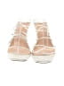 Tony Bianco 100% Leather White Sandals Size 7 - photo 2