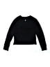 Z by Zella Solid Black Pullover Sweater Size 10 - 12 - photo 2