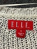 Elle Metallic Ivory Pullover Sweater Size S - photo 4