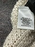 Elle Metallic Ivory Pullover Sweater Size S - photo 5