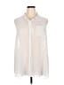 Torrid Ivory Sleeveless Button-Down Shirt Size 2X Plus (2) - photo 1