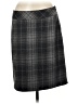 Eddie Bauer Plaid Gray Wool Skirt Size 6 - photo 1