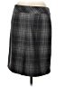 Eddie Bauer Plaid Gray Wool Skirt Size 6 - photo 2