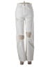 Wild Fable Hearts White Jeans Size 2 - photo 1
