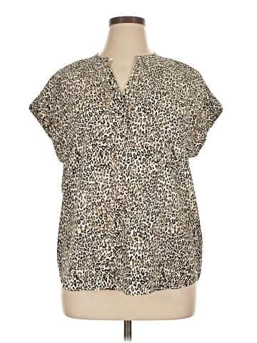 Cynthia Steffe Short Sleeve Blouse (view 1)