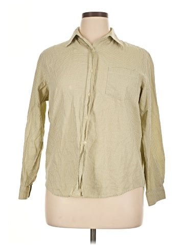 Evan Picone Long Sleeve Button-Down Shirt (view 1)