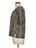 MICHAEL Michael Kors Animal Print Gold Short Sleeve Blouse Size L - photo 5