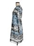 Reiss 100% Polyester Graphic Blue Cocktail Dress Size 8 - photo 5