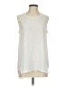CAbi 100% Polyester Ivory Sleeveless Blouse Size S - photo 1