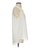 CAbi 100% Polyester Ivory Sleeveless Blouse Size S - photo 4