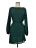 Shein 100% Polyester Solid Green Cocktail Dress Size 6 - photo 1