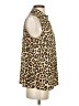 MICHAEL Michael Kors Brown Sleeveless Button-Down Shirt Size S - photo 4