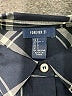 Forever 21 100% Rayon Plaid Black Long Sleeve Button-Down Shirt Size S - photo 7