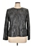 JM Collection 100% Polyester Metallic Gray Jacket Size 14 - photo 1