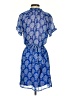 Molly Bracken 100% Polyester Paisley Blue Casual Dress Size XS - photo 2
