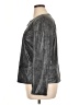 JM Collection 100% Polyester Metallic Gray Jacket Size 14 - photo 5