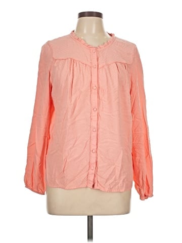 LC Lauren Conrad Long Sleeve Blouse (view 1)