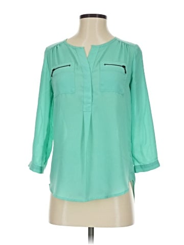 My Michelle 3/4 Sleeve Blouse (view 1)