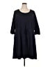 Torrid Solid Black Casual Dress Size 4X Plus (4) - photo 1