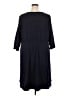 Torrid Solid Black Casual Dress Size 4X Plus (4) - photo 2