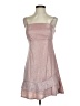 Crystal Doll 100% Polyester Metallic Pink Cocktail Dress Size 5 - photo 1