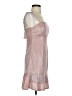 Crystal Doll 100% Polyester Metallic Pink Cocktail Dress Size 5 - photo 4