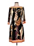 Ali Ro Print Black Cocktail Dress Size 10 - photo 1