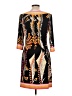 Ali Ro Print Black Cocktail Dress Size 10 - photo 2