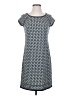 Max Studio Print Gray Casual Dress Size XS - photo 1