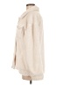 C'est Toi 100% Polyester Solid Ivory Faux Fur Jacket Size M - photo 5
