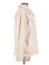 C'est Toi 100% Polyester Solid Ivory Faux Fur Jacket Size M - photo 4