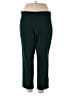 Roz & Ali Solid Green Active Pants Size 18 - photo 1